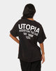 Goat Crew Utopia Vintage T-Shirt Washed Black