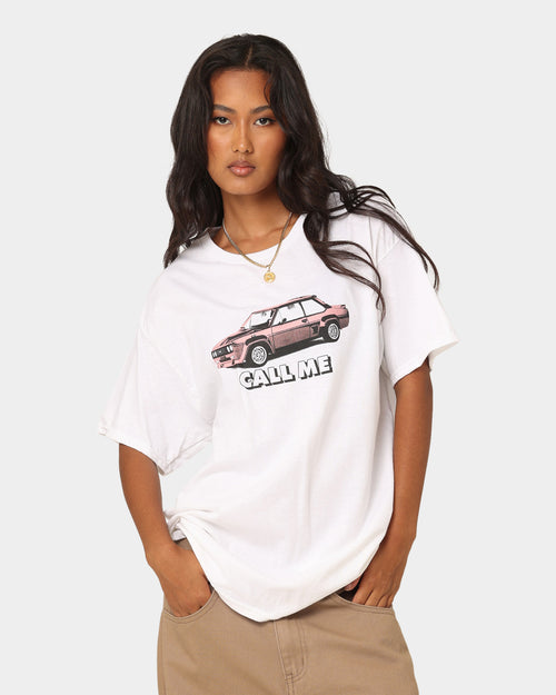 Goat Crew Call Me Vintage T-Shirt Off White
