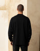 Carre Global Oversized Long Sleeve T-Shirt Black