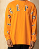 Carre Global Oversized Long Sleeve T-Shirt Orange