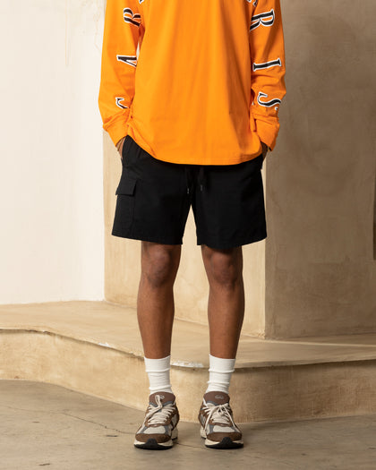 Carre Global Oversized Long Sleeve T-Shirt Orange