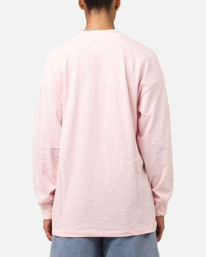 Carre Global Oversized Long Sleeve T-Shirt Pink