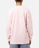 Carre Global Oversized Long Sleeve T-Shirt Pink