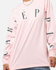 Carre Global Oversized Long Sleeve T-Shirt Pink