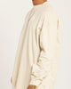 Carre Global Oversized Long Sleeve T-Shirt Light Stone