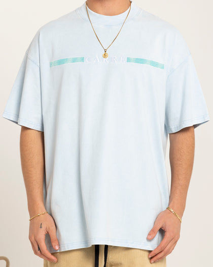 Carre Monte Carlo Oversized T-Shirt Light Blue