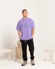 Carre Rolling Oversized T-Shirt Purple