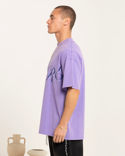 Carre Rolling Oversized T-Shirt Purple
