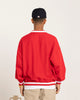 Carre Royal Oversized Crewneck Red