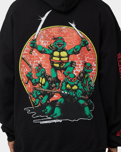 73Studio X Teenage Mutant Ninja Turtles OG Ninja Turtle Hoodie Black