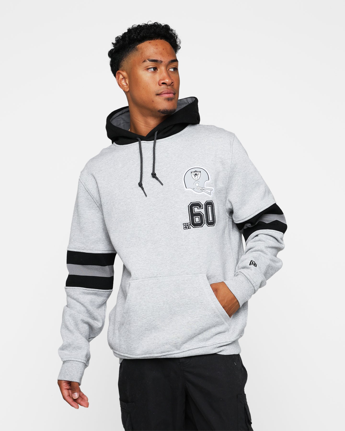 New Era Oakland Raiders Hoodie Grey | Culture Kings US