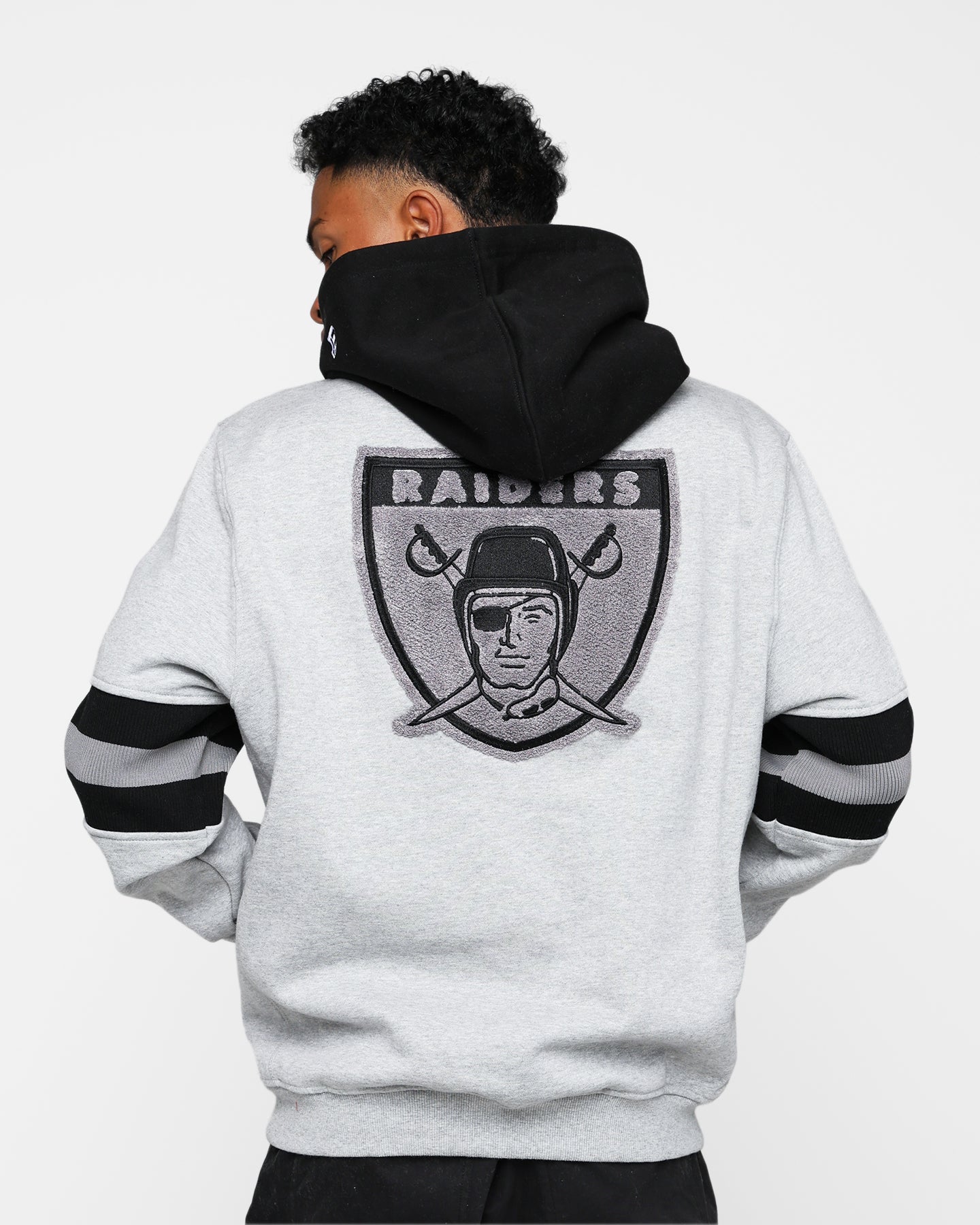 New Era Oakland Raiders Hoodie Grey | Culture Kings US