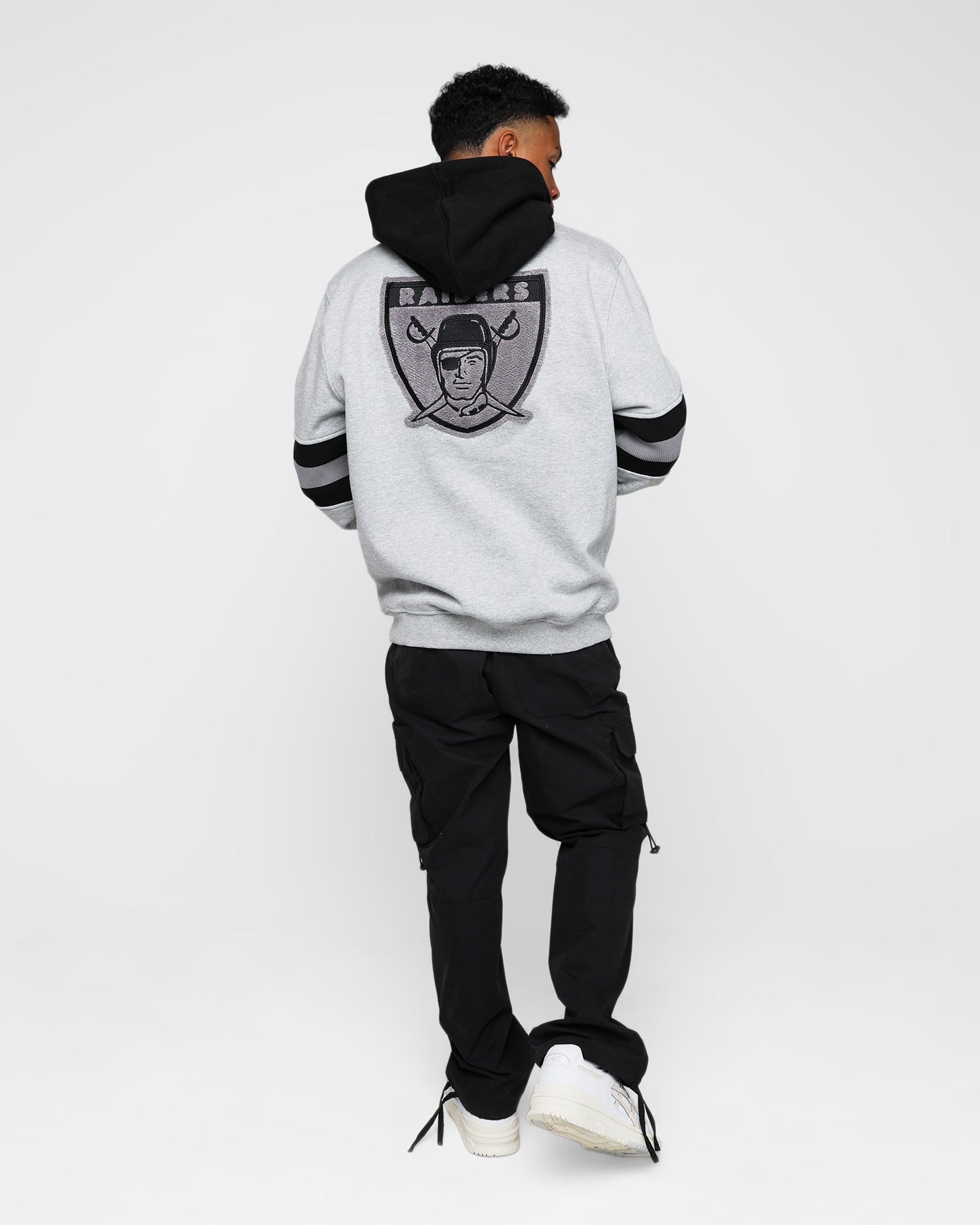 New Era Oakland Raiders Hoodie Grey | Culture Kings US