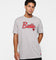New Era Chicago Bulls Pinstripe T-Shirt Grey