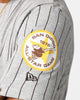 New Era San Diego Padres Pinstripe T-Shirt Grey