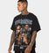 UFC By Goat Crew Israel Adesanya Stylebender Vintage T-Shirt Black Wash