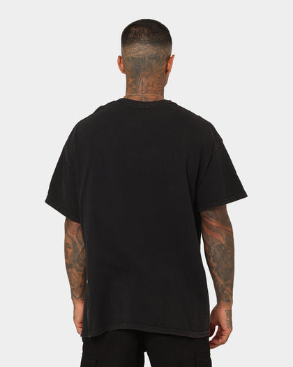 UFC By Goat Crew Israel Adesanya Stylebender Vintage T-Shirt Black Wash