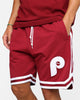 New Era Philadelphia Phillies Logo Select Shorts Red