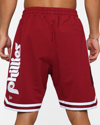 New Era Philadelphia Phillies Logo Select Shorts Red