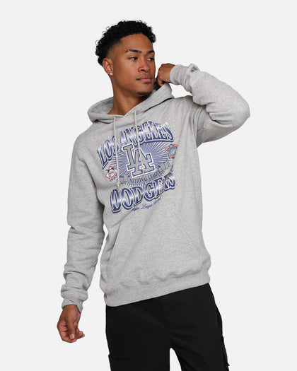 New Era Los Angeles Dodgers Pullover Hoodie Grey