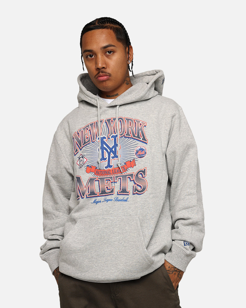 New Era New York Mets Pullover Hoodie Grey Culture Kings US