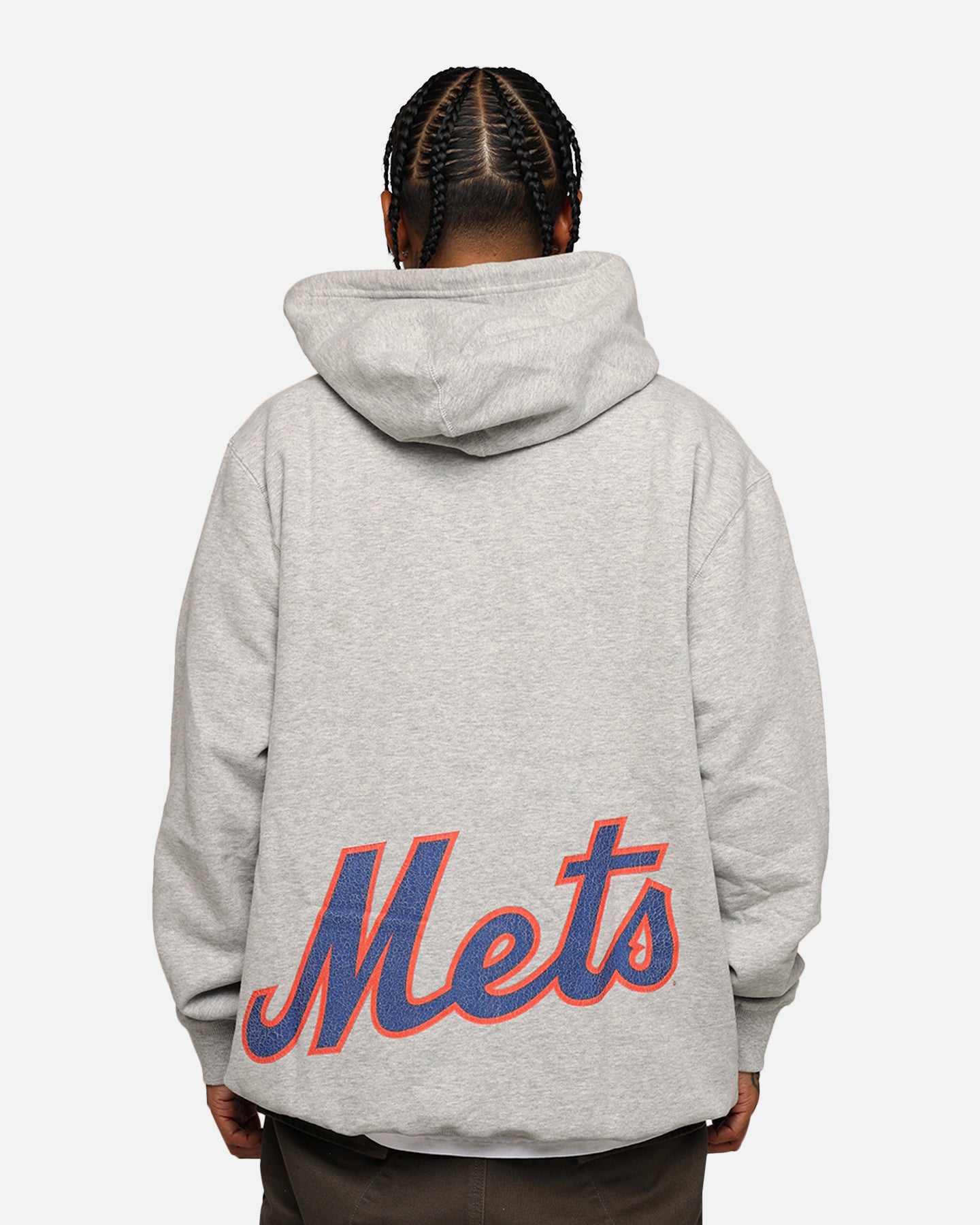 New Era New York Mets Pullover Hoodie Grey | Culture Kings US