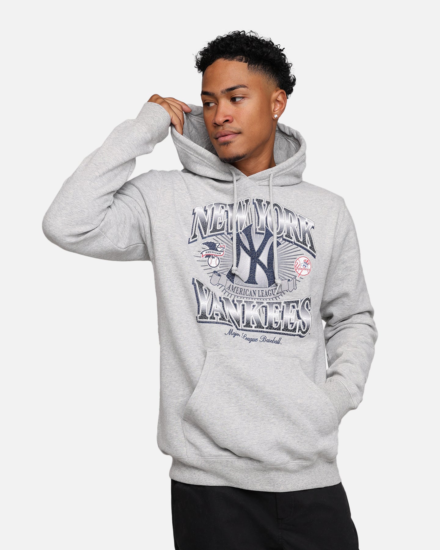 New Era☆長袖 パーカー New York Yankees New Era New York Yankees Pullover Hoodie Grey | Culture Kings US
