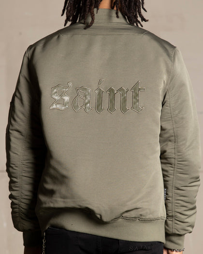 Saint Morta Flight Jacket Khaki Green