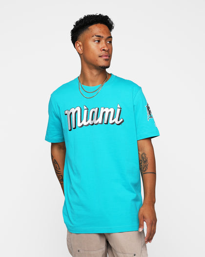 New Era Miami Marlins Retro T-Shirt Black