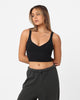 Joah Brown Women's Contour Crop Tank Top Onyx