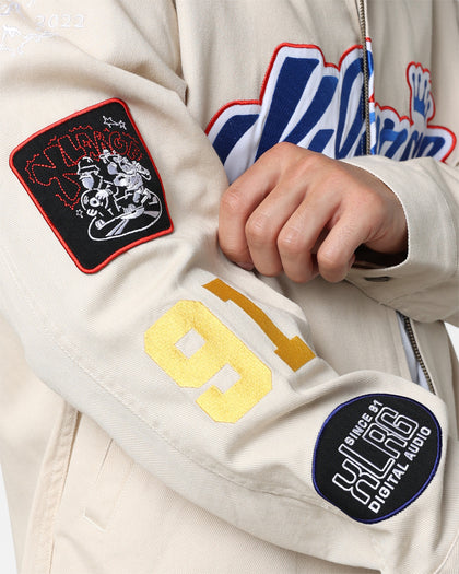 X-Large Records Work Jacket Beige