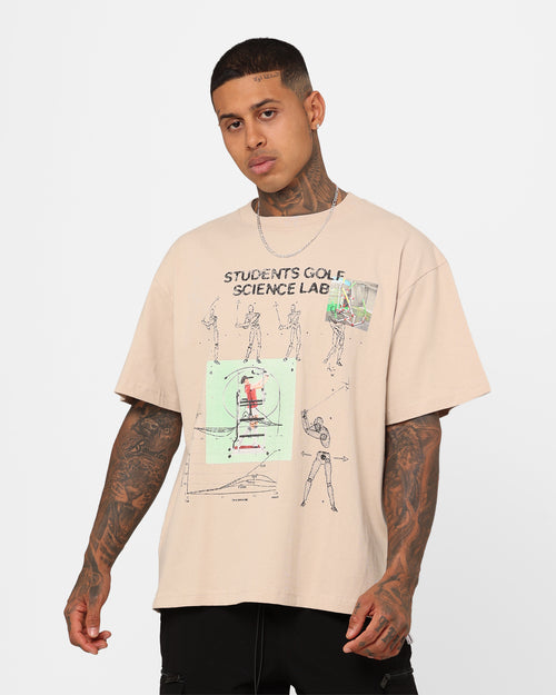Students Golf Science Lab T-Shirt Sand