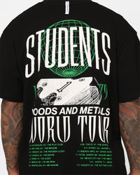 Students Golf Woods And Metals T-Shirt Black