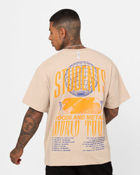 Students Golf Woods And Metals T-Shirt Sand