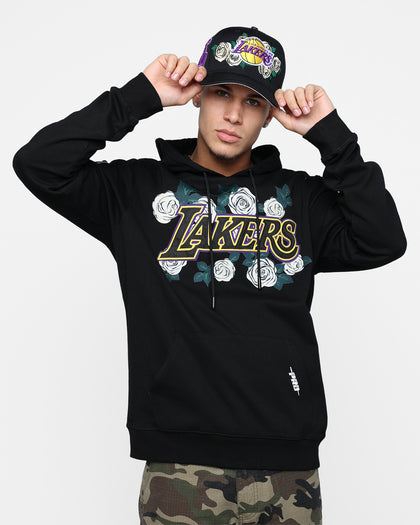 Pro Standard Los Angeles Lakers Roses Hoodie Black