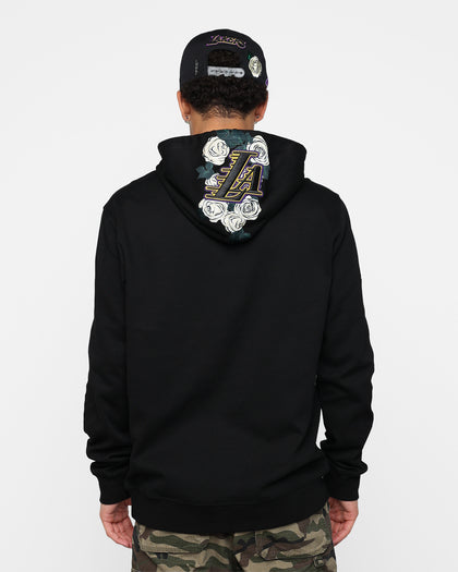 Pro Standard Los Angeles Lakers Roses Hoodie Black