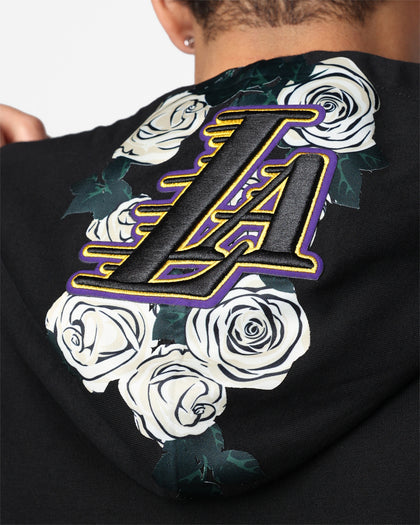 Pro Standard Los Angeles Lakers Roses Hoodie Black
