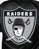 Pro Standard Las Vegas Raiders Satin Varsity Jacket Black/Grey