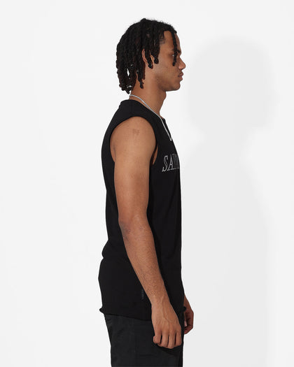 Saint Morta Origins Muscle T-Shirt Black/White