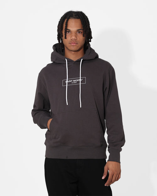 Saint Morta Alpha Hoodie Washed Black