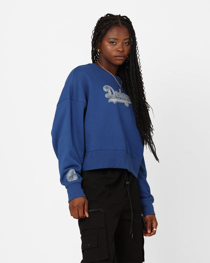 Pro Standard Women's Los Angeles Dodgers Varsity Blues Crewneck Dodgers Blue