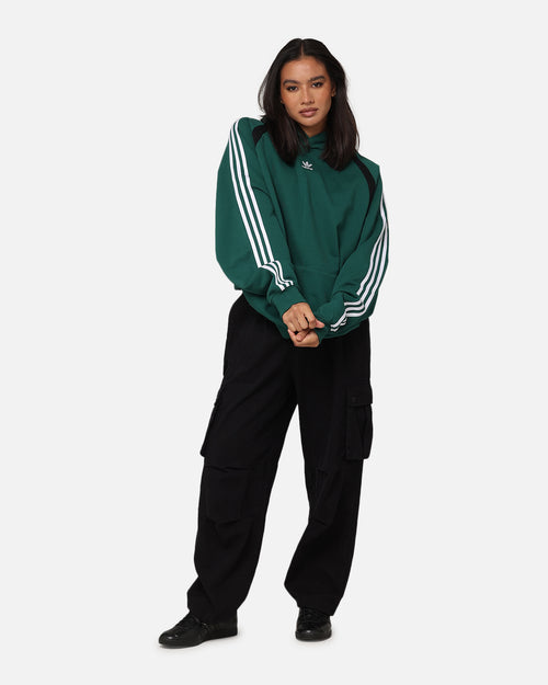 Adidas Oversized Hoodie Collegiate Green