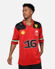 Puma X Scuderia Ferrari Charles Leclerc American Football Jersey Rosso Corsa