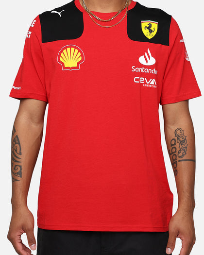 Puma X Scuderia Ferrari Carlos Sainz T-Shirt Rosso Corsa