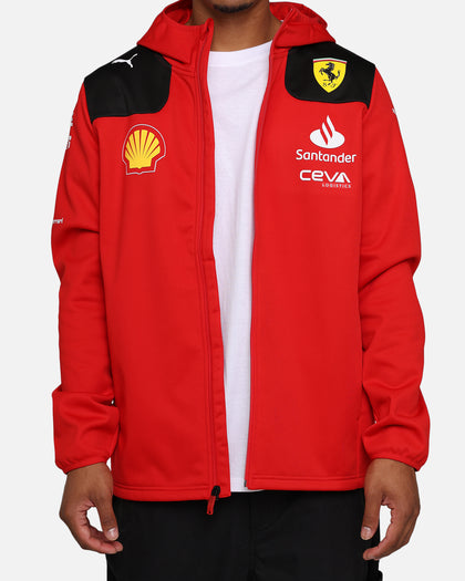 Puma X Scuderia Ferrari Team Softshell Jacket Rosso Corsa