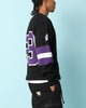 Carré Gridiron Knitted Sweater Black/Purple/White