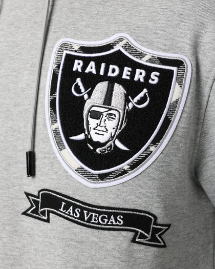 Pro Standard Las Vegas Raiders Pro Prep Hoodie Heather Grey/Black