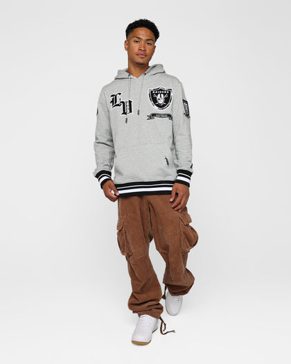 Pro Standard Las Vegas Raiders Pro Prep Hoodie Heather Grey/Black