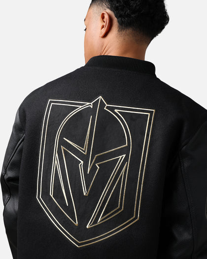 Pro Standard Vegas Golden Knights 'Black & Gold' Varsity Jacket Jet Black
