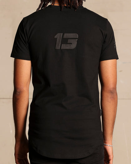 Saint Morta Moto El Duplo T-Shirt Black/Black